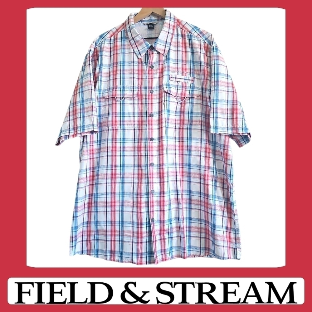FIELD & STREAM SHORT SLEEVE FISHING SHIRT